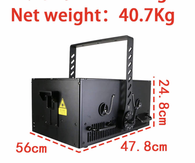 I) 70 Watt Luminance RGB Laser Light Show System. Entry Level