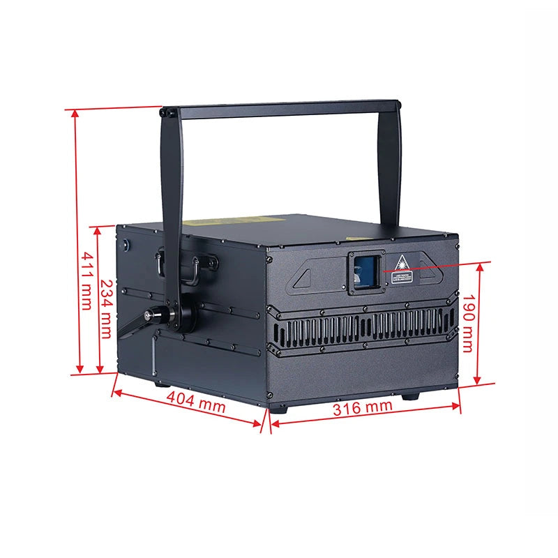 I) 40 Watt Luminance RGB Laser Light Show System
