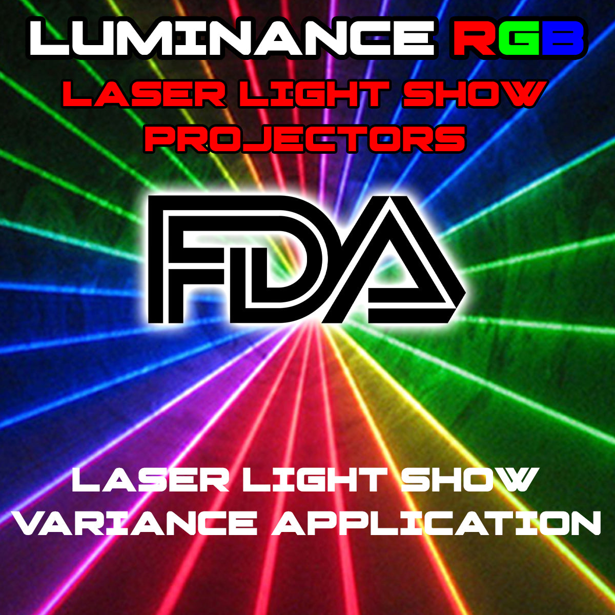 USA Laser Light Show Variance Application