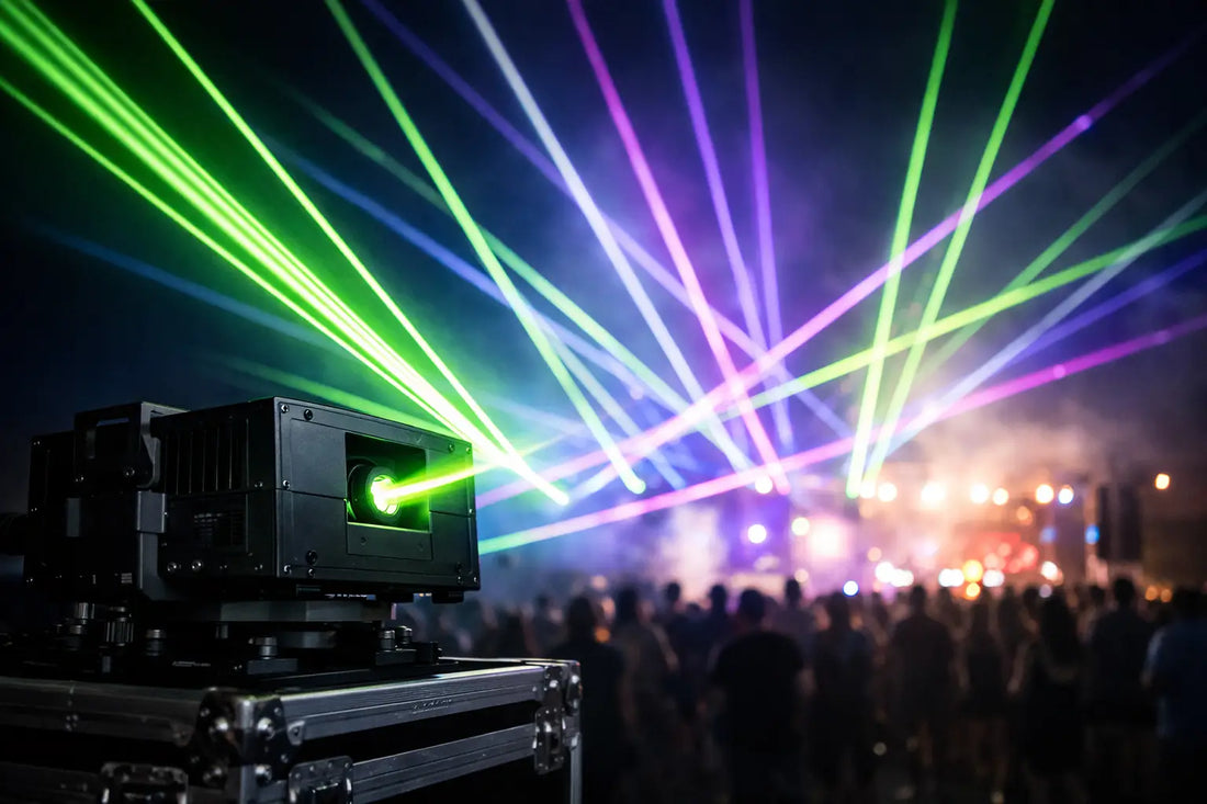 Laser Show System Power That Owns the Night