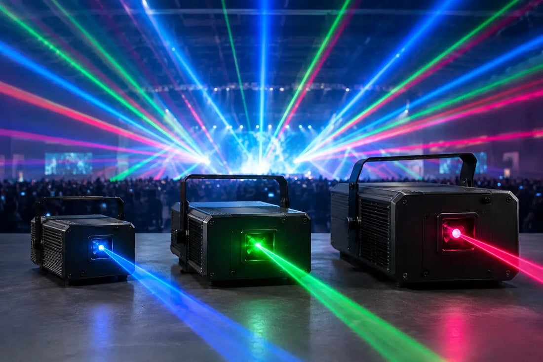 Laser Wattage Comparison for Bigger Shows