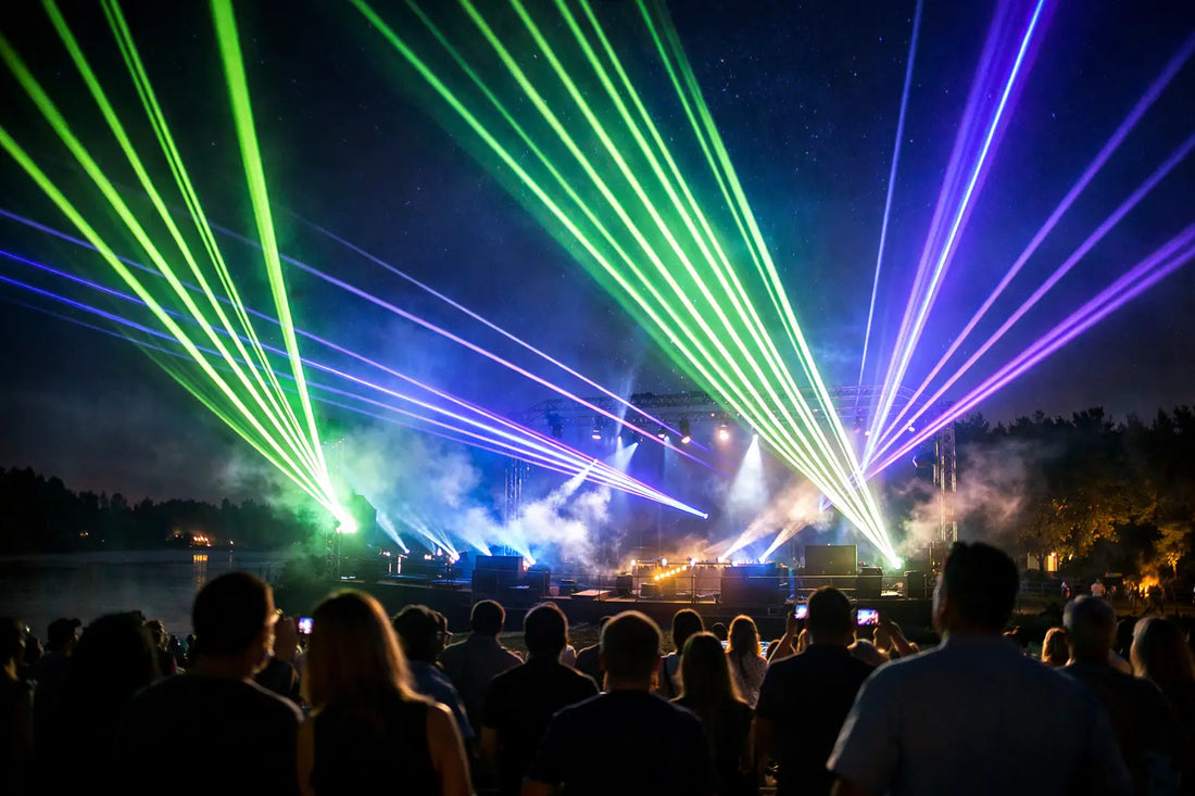 Outdoor Laser Light Shows That Own the Night