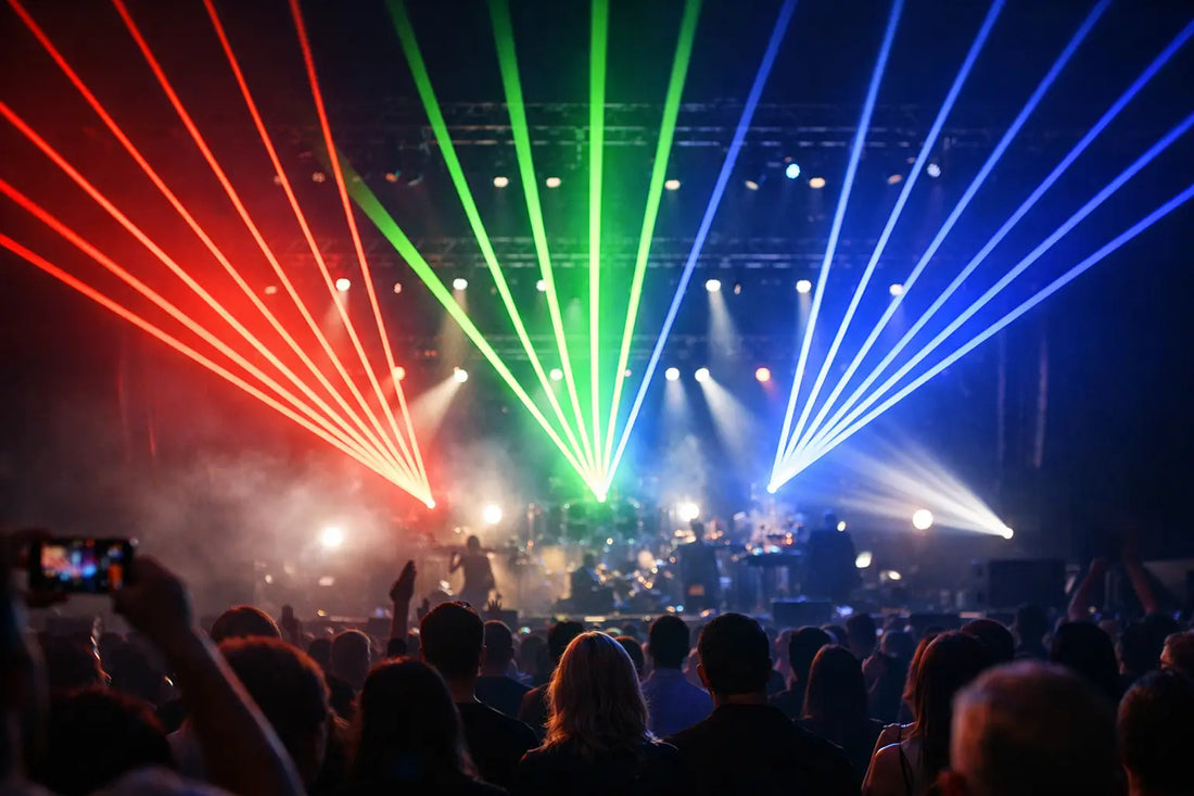 RGB Lasers That Turn Events Into Spectacle