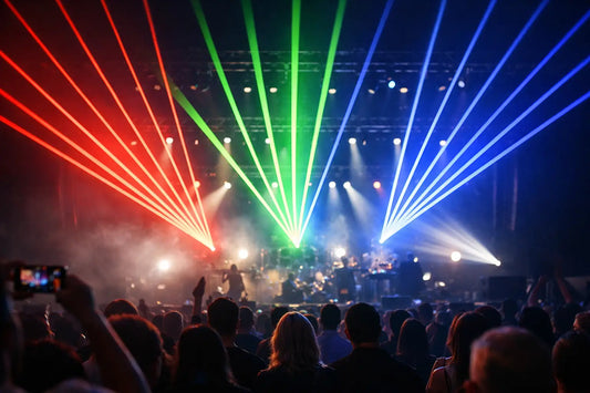 RGB Lasers That Turn Events Into Spectacle