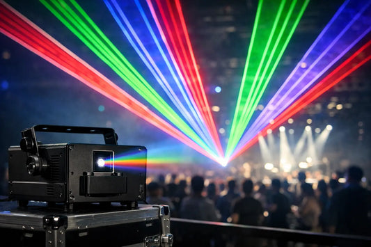 2 Watt RGB Laser Projector for Big Event Impact