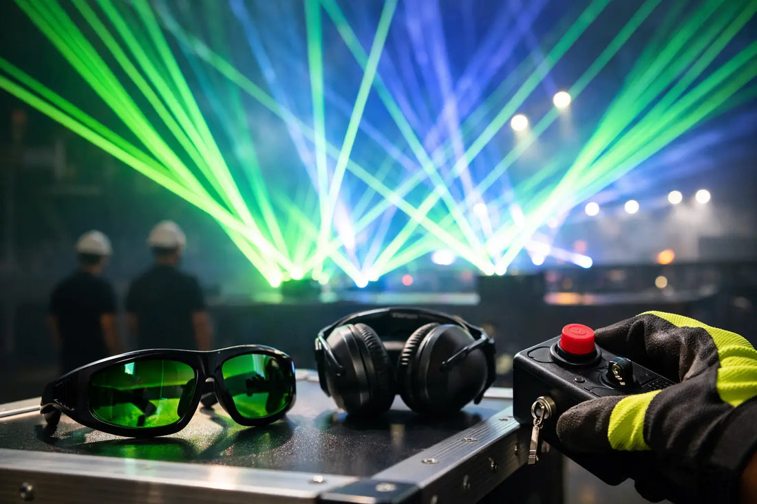 Laser Safety Standards for Powerful Shows