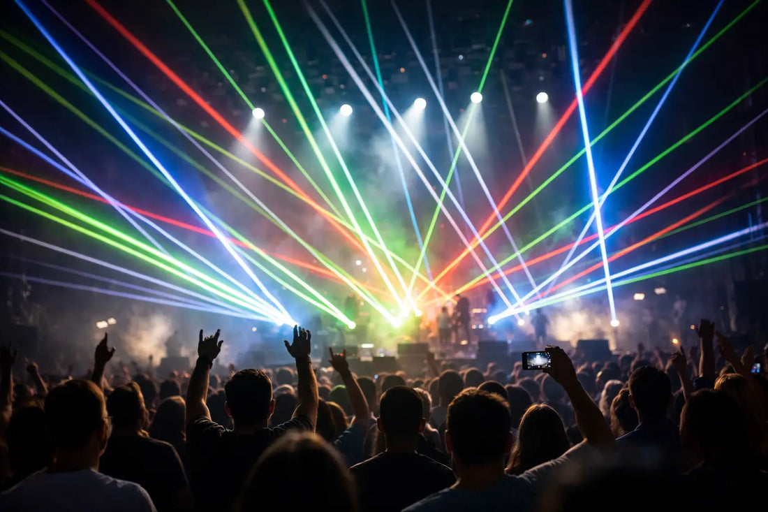 Concert Laser Effects That Command the Crowd