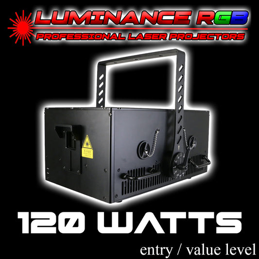 L) 120 Watt Laser Light Show System. Entry Level