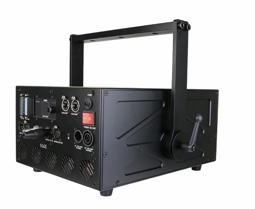 D) 15 Watt Luminance RGB Laser Light Show System. Entry Level