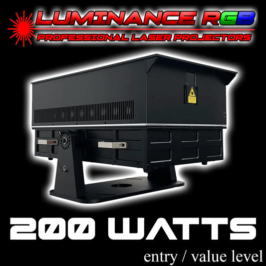 N) 200 Watt Laser Light Show System. Entry Level