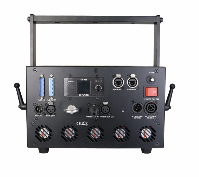 E) 20 Watt Luminance RGB Laser Light Show System. Entry Level