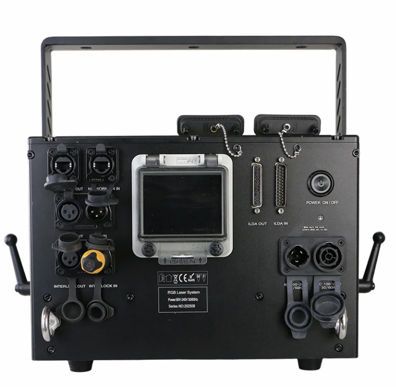 G) 40 Watt Luminance RGB Laser Light Show System. Entry Level