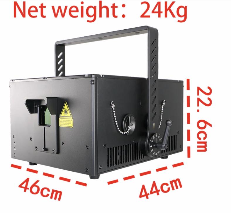 G) 40 Watt Luminance RGB Laser Light Show System. Entry Level