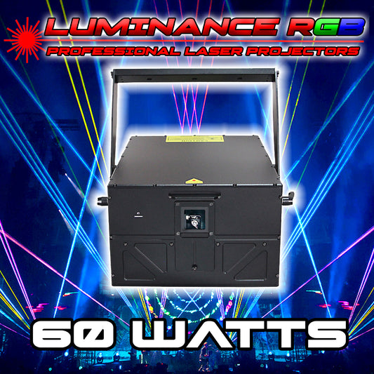 K) 60 Watt Luminance Laser Light Show System