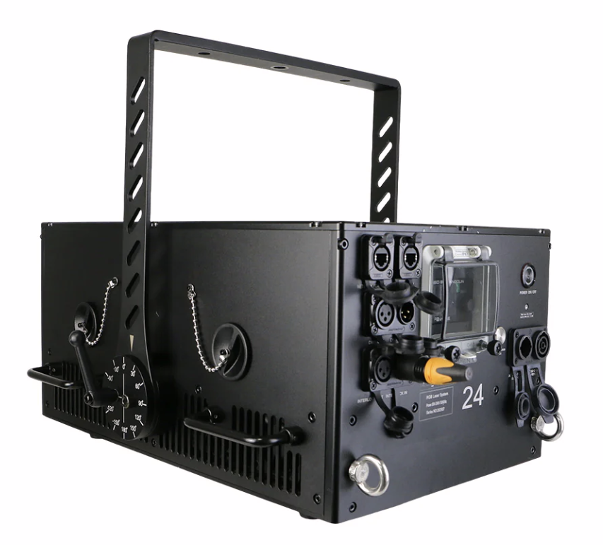 H) 60 Watt Luminance RGB Laser Light Show System. Entry Level