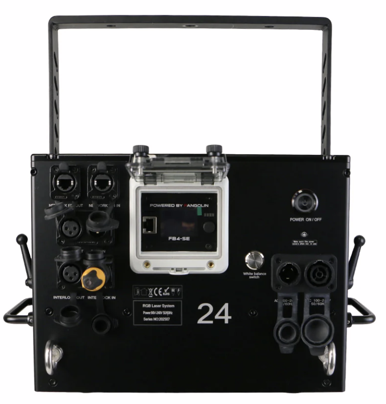 H) 60 Watt Luminance RGB Laser Light Show System. Entry Level