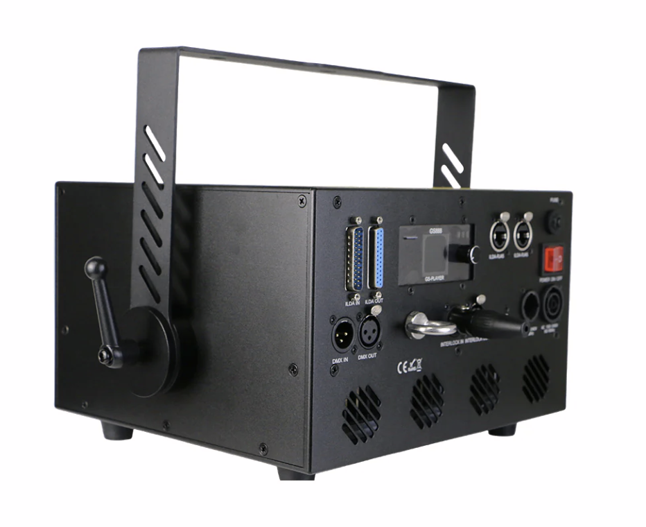C) 10 Watt Luminance RGB Laser Light Show System. Entry Level