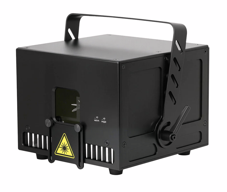 A) 3 Watt Luminance RGB Laser Light Show System. Entry Level