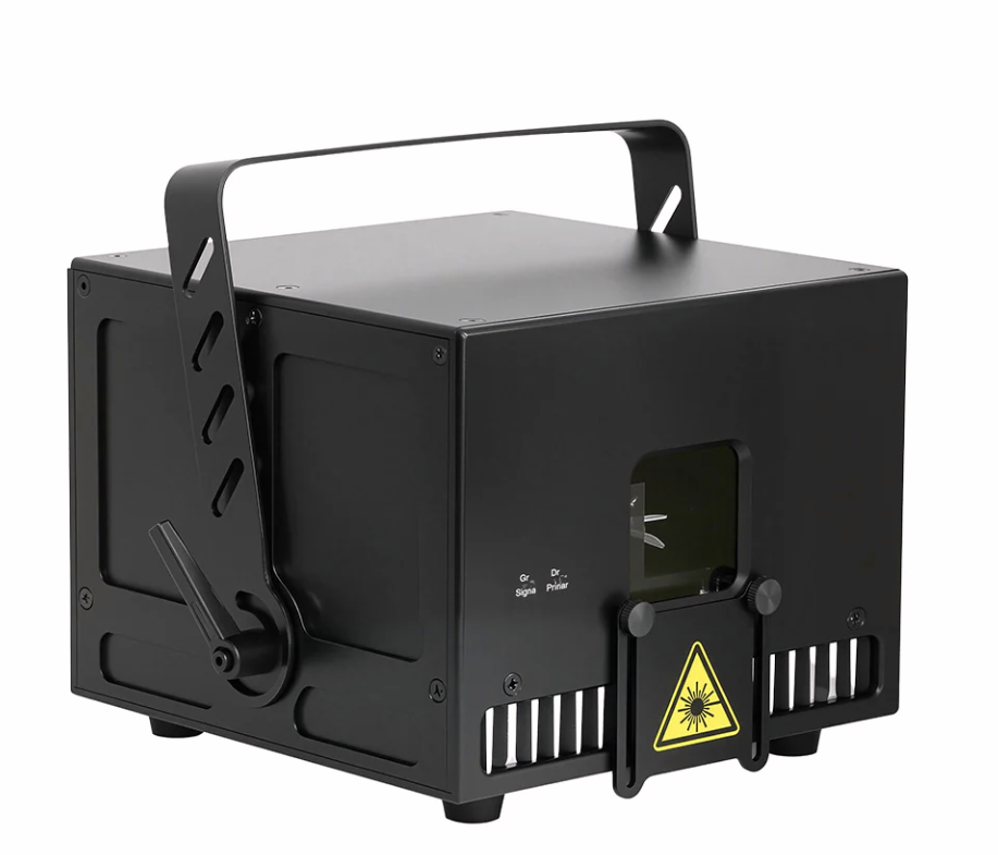 A) 3 Watt Luminance RGB Laser Light Show System. Entry Level